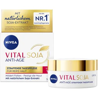 NIVEA Vital Soja Anti-Age Tagescreme mit Sonnenschutz 50 ml