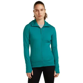 Icebreaker Merino 260 Quantum Reißverschlusspullover - tidal teal - S