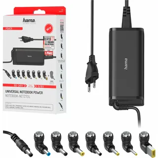 Hama Notebook-Netzteil, schwarz
