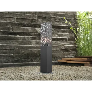 LED Sockelleuchte Edelstahl Anthrazit Außenwegeleuchten Gartenlampen mit Strom