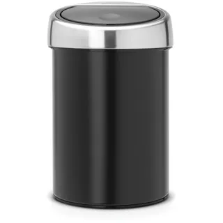 Brabantia Touch Mülleimer 3 l Schwarz