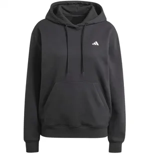 Adidas Damen Essentials SMALL Logo Feel Cozy Hoodie, Black, L