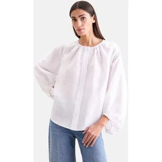 seidensticker Klassische Bluse Tunika Uni, weiß
