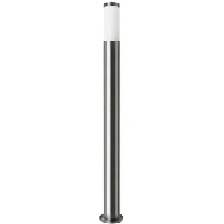 Brightium Außenleuchte E-27 Edelstahl, IP44 Boden, ideal für die stilvolle Beleuchtung von Gärten und Terrassen. Wetterfest und einfach zu installieren, verleiht einen modernen und raffinierten Touch.