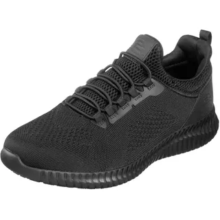 SKECHERS Herren Cessnock SR Memory Foam Turnschuhe - Schwarz