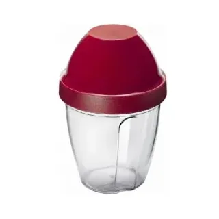 Westmark Schüttelbecher 0,25 l Rot