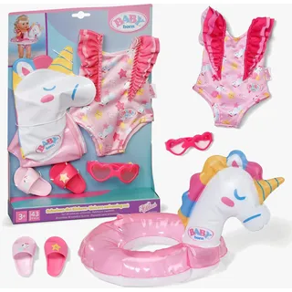 BABY BORN Schwimm-Set Einhorn 43 cm rosa