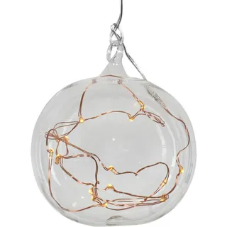 Krinner Lumix Light Ball M, klar - Weiß