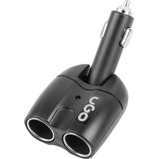 uGO URS-1019 mobile device charger Black Auto, Auto Adapter, Schwarz