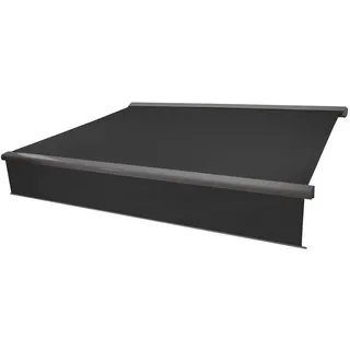 MCW Kassetten-Markise Volant Ausfahrbar Anthrazit, Grau , Textil , 500x15x300 cm , Sonnenschutz