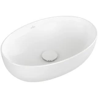 Villeroy & Boch V&B Aufsatzwaschtisch Artis 48,5x32,5cm, ov., o HLB, o. ÜL, we. C+