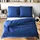 Unifarben Marineblau x cm 2 x 80 x 80 cm