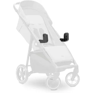 hauck Kinderwagen-Adapter hauck Shop N Care", Baby, schwarz, Kunststoff, Kinderwagen-Adapter Kinderwagen-Adapter