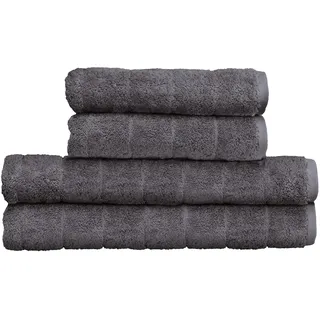 KLEINE WOLKE Via Duschtuch 70 x 140 cm grau