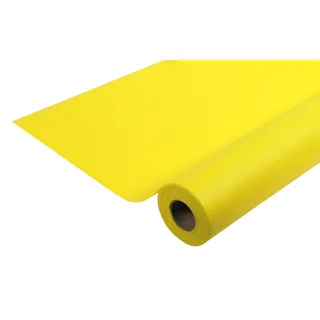 Pronappe Tischdecke R782024I Einweg-Tischdecke aus Spunbond-Vlies Länge 20m Breite 1,20m (pro Rolle) Farbe gelb Material reißfest, wasserabweisend und abwischbar