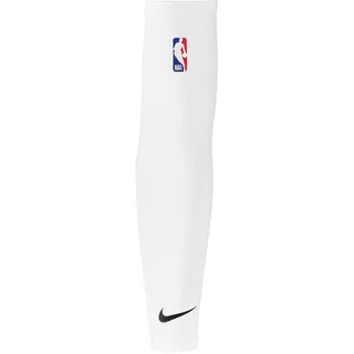 Nike Shooter Sleeve 2.0 NBA – Basketball Arm Sleeve – Kompressions Arm Sleeve für Shooting & Training, White/Black, S/M