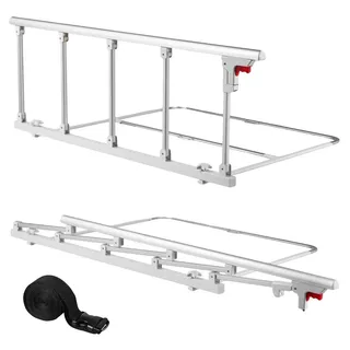 Vevor Bettschutzgitter 122 cm Weiß