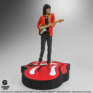 Knucklebonz The Rolling Stones Rock Iconz Statue Ronnie Wood (Tattoo You Tour 1981) 22 cm