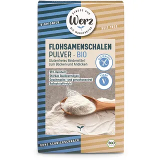 Werz Flohsamenschalen Pulver bio