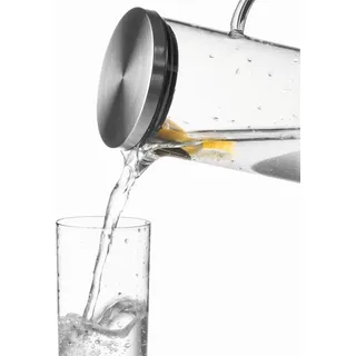 APS Glas-Karaffe Ø 9,5 cm, H: 27 cm, 1,5 Liter