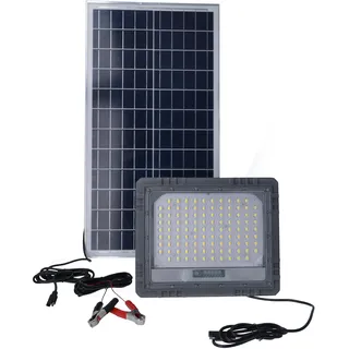 as - Schwabe Solarleuchte Silber 36,5 cm inkl. Bewegungsmelder