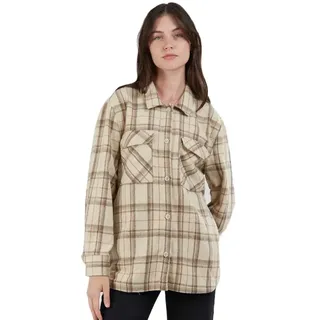 Fundango Ashley Langarmhemd - Sand - XL