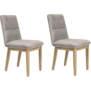 OTTO home Esszimmerstuhl Beluna Polyester grau 2er Set