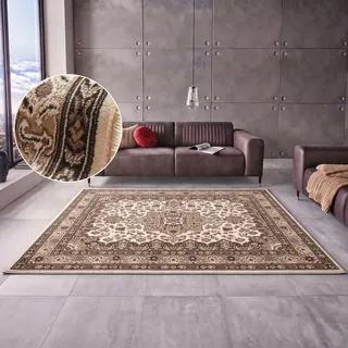 Teppich HANSE HOME "Parun Täbriz" Gr. 2, beige, B:80cm H:9mm L:150cm, Polypropylen (PP), Teppiche, Teppich, Kurzflor, Orient, Läufer, Vintage, Esszimmer, Wohnzimmer, Flur
