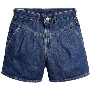LEVIS Women's Featherweight MOM Short MED Indigo-Worn IN, Paper MAP, 48