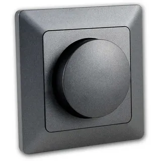 ChiliTec MILOS Dimmer für dimmbare Leuchtmittel 3-60W anthrazit