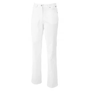 BP 1732-687-21-30/32 Jeans für Frauen, Stretch-Stoff, 300,00 g/m2 Stoffmischung mit Stretch, weiß, 30/32