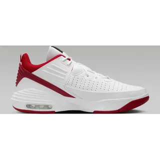 Jordan Max Aura 5 Herren White/Gym Red-Black 42