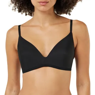 Sloggi Damen BH Soft Adapt PU, ohne Bügel, Gepolstert, Verstellbare Träger, S, Schwarz