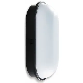 Heitronic LED Wand- und Deckenleuchte TOLEDO, IP65, 20W schwarz