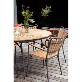 Cinas Ellen Gartenstuhl 58,5 x 56,5 x 78 cm weiss