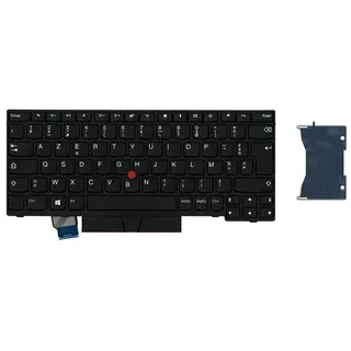 Lenovo - notebook replacement keyboard - with Trackpoint - France - black - Portable Keyboard - Ersatz - Französisch - Schwarz