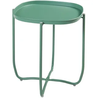 [en.casa] Tabletttisch Sandefjord 46 x 46 x 53 cm Grün