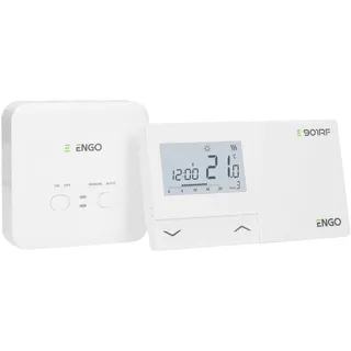 ENGO E901RF Wireless Thermostat 7 Tage Programmierbar Zentralheizungsregler Gas Öl Kombi Boiler Thermostat Wärmepumpe 5 Jahre Garantie