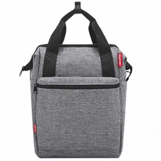 Reisenthel Roomy GT Gepäckträgertasche twist silber/schwarz