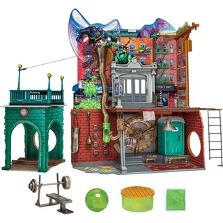Playmates Toys Mutant Mayhem Spielset Hauptquartier