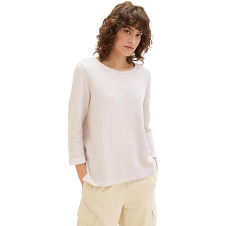 TOM TAILOR Damen Cosy Swearshirt mit 3/4-Arm