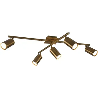 Trio Marley 5 Flammig altmessing