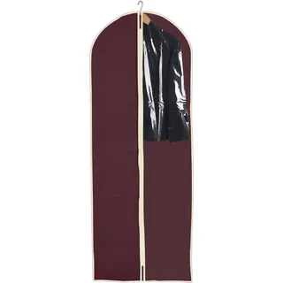 House Collection Kleiderschutzhülle, 60 x 137 cm, Rot, aus TNT, für Kleidung, Kleidung mit Reißverschluss, Abdeckungen für Smoking, Jacke, Blusen, Frauen