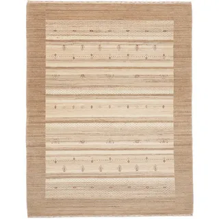 Cazaris Orientteppich , Braun, Beige , Textil , Ornament , rechteckig , 90x160 cm , für Fußbodenheizung geeignet, antistatisch, leicht zusammenrollbar , Teppiche und Böden, Teppiche, Orientteppiche