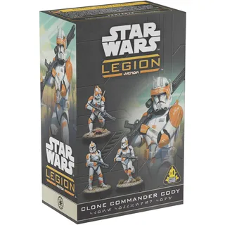 Asmodee Atomic Mass Games, Star Wars: Legion Clone Commander Cody (Klon-Commander Cody), Erweiterung, Tabletop, 2 Spieler, ab 14+ Jahren, 120-180 Minuten, Deutsch, Mehrsprachig