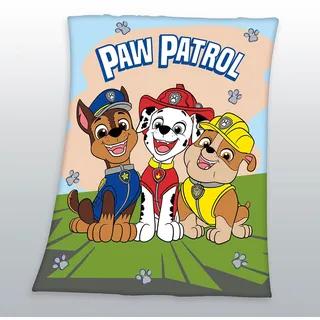 PAW PATROL Kinderdecke »Paw Patrol«, mit tollem Paw Patrol Motiv, bunt