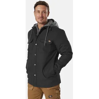 Dickies Dickies, Herren, Hemdjacke mit Fleecekapuze, legere Passform, schwarz, L
