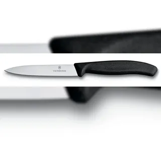 Victorinox Gemüsemesser Swiss Classic silber, schwarz,