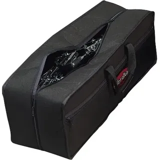 Gibraltar Zubehör Schlagzeug Hardware Tasche für Ständer, Hocker-Stative, Snare-Sänder, Rack- und Ständerbefestigungen, Größe 32" x 11" x 11" GHBS