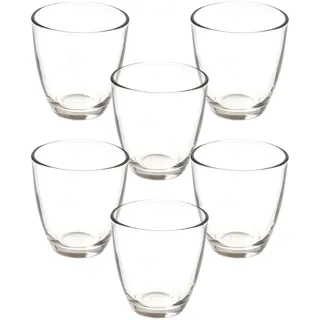 Tognana Porcellane Tognana, Set mit 6 Gläsern 250 cc Tokyo, Glas, Transparent